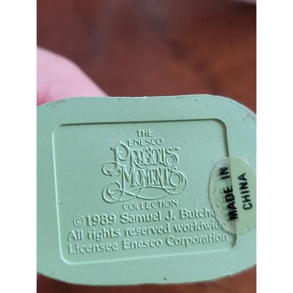 Vintage Precious Moments Resin Plastic Holidays Sculptures Figurines Lot of 4 - Picture 4 of 16